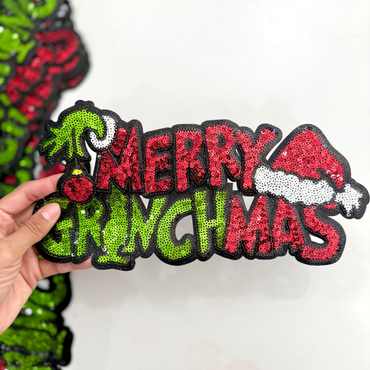 Merry Grinchmas Chelline Patch