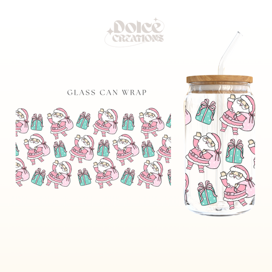 Santa Claus UV DTF Wrap