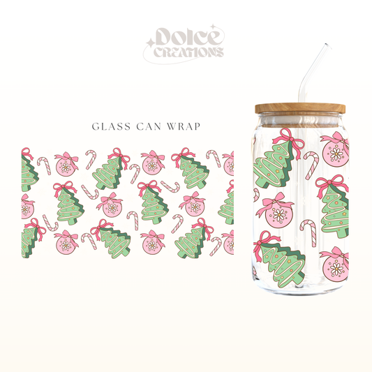 Christmas doobles UV DTF Wrap