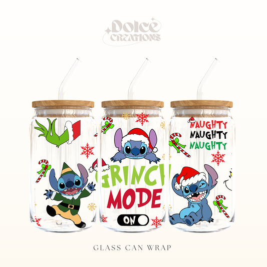 Stich Grinch UV DTF Wrap