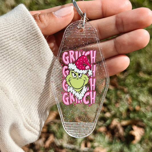 Grinch Grinch Motel Keychain