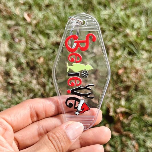 Believe  Motel Keychain