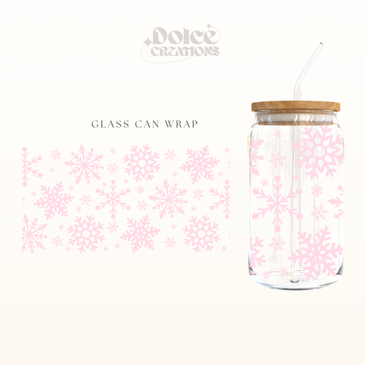 Christmas Flakes UV DTF Wrap