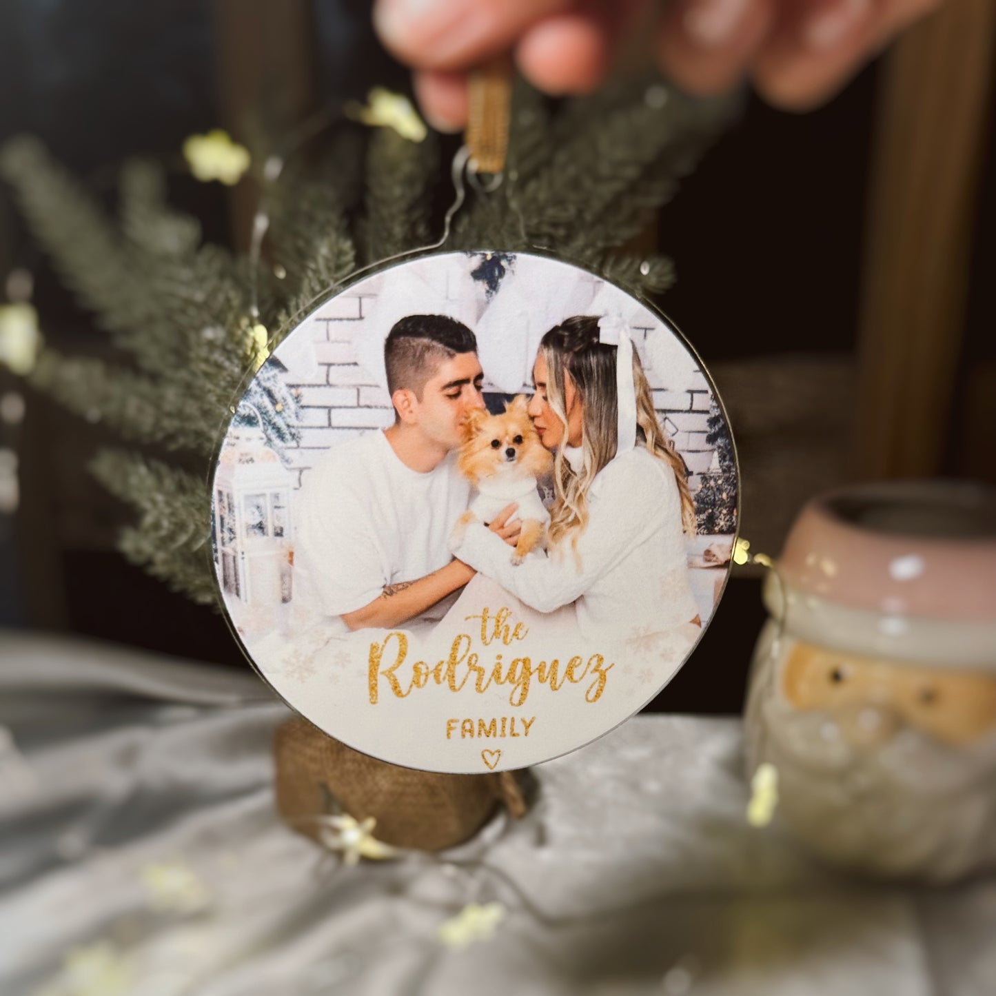 Custom Photo Ornament