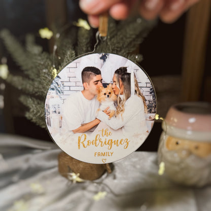 Custom Photo Ornament