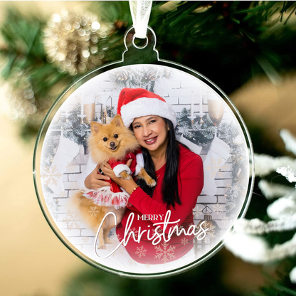 Custom Photo Ornament