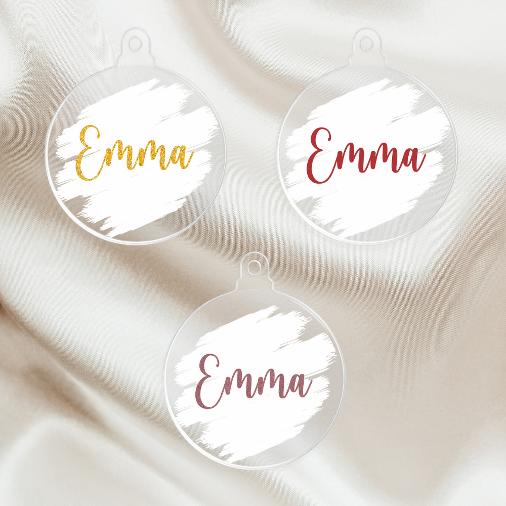 Custom Christmas Ornament