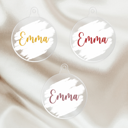 Custom Christmas Ornament