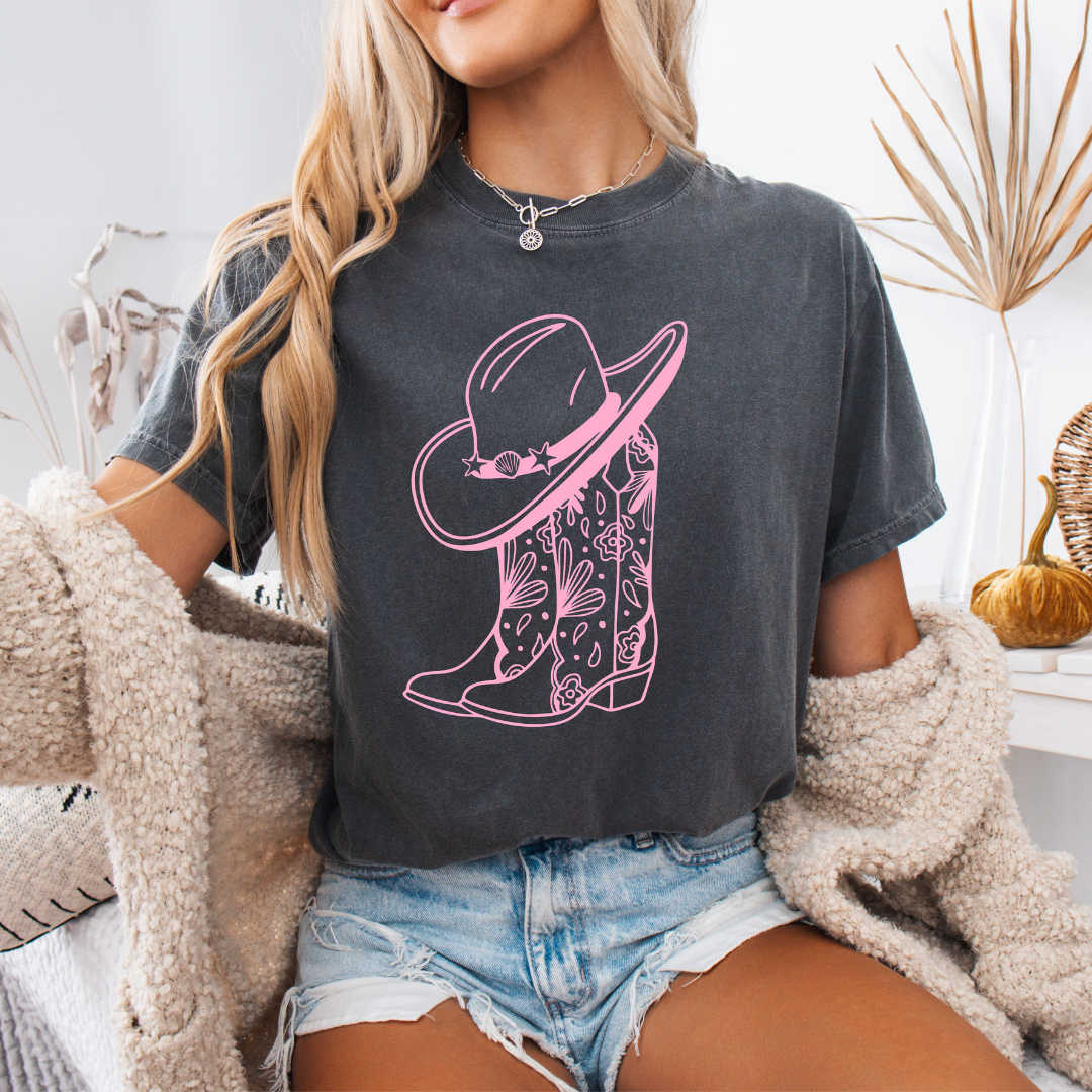 Cowboy Boots Transfer