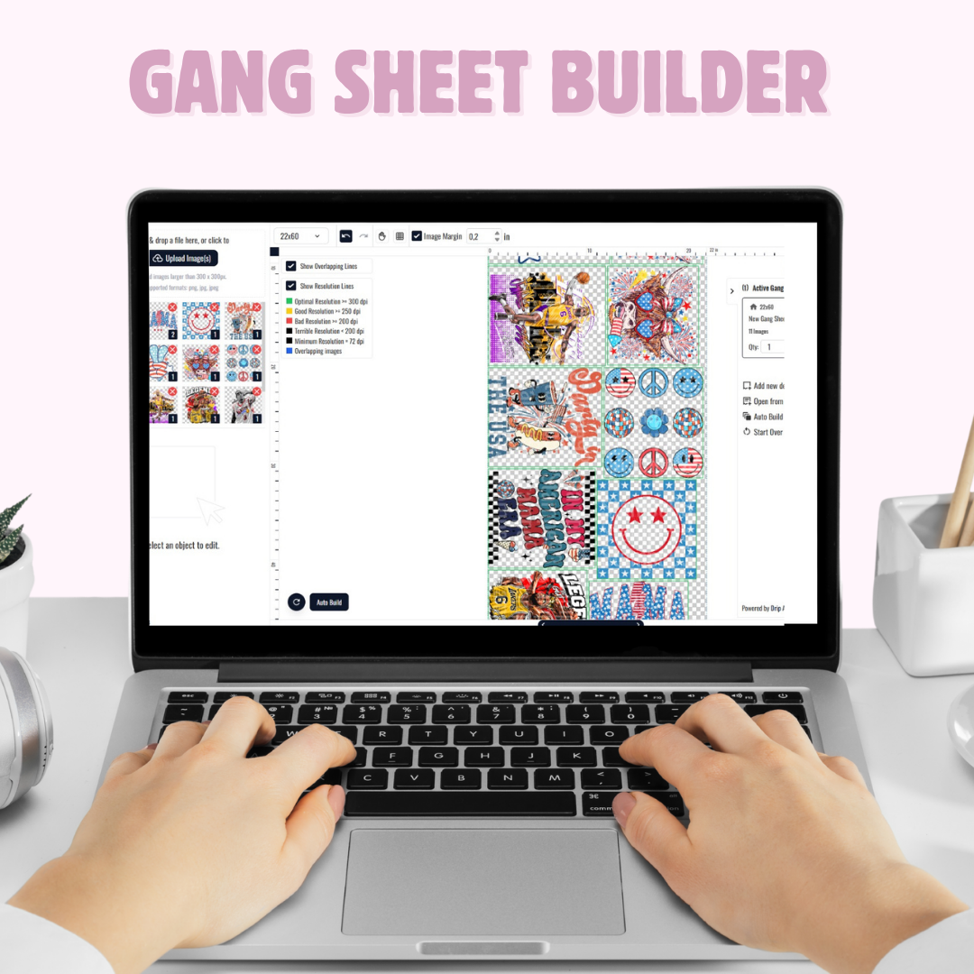 DTF Gang Sheet Builder